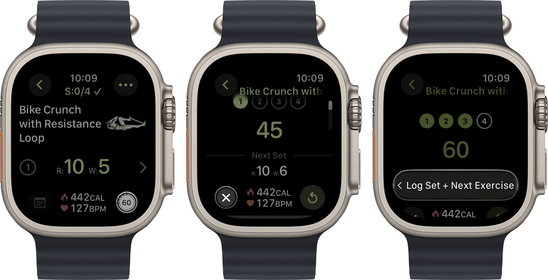Complete a full workout using only Double Tap on Apple Watch